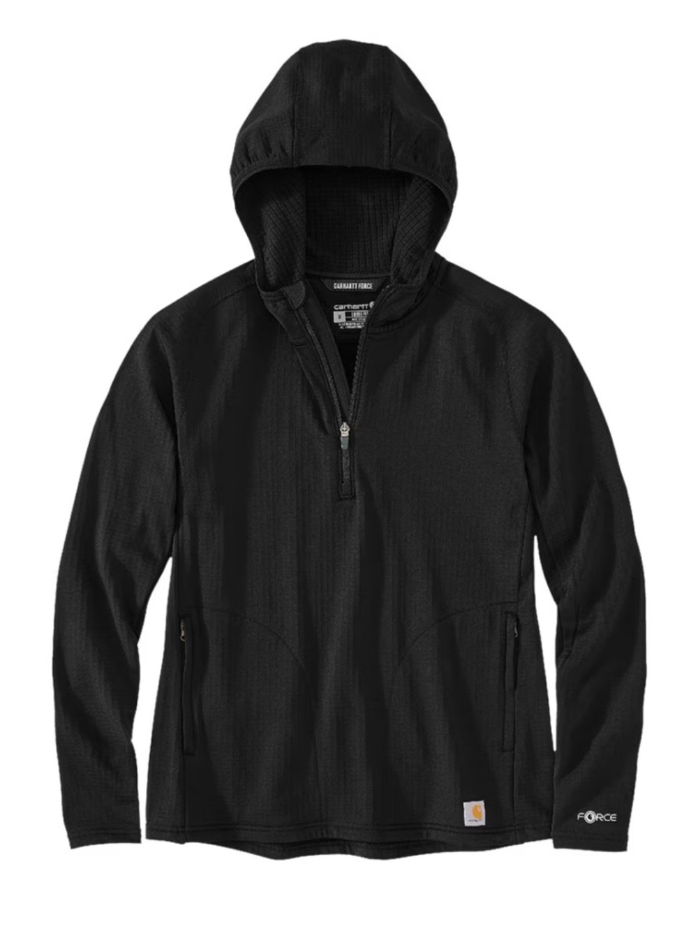 Carhartt Force Women’s Half Zip Grid Fleece Lightweight Pullover HTF Style